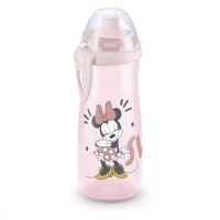 NUK dětská láhev Sports Cup Disney Mickey 450 ml červená