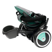 BABY MIX dětská tříkolka 5v1 RELAX 360° zelená
