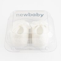 NEW BABY capáčky béžová vel. 0-3 m