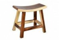 DIVERO zahradní dřevěná stolička SUAR
