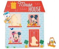 DISNEY dřevěné puzzle, domeček pro nejmenší Mickey a přátelé