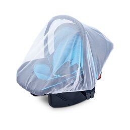 CARETERO moskytiéra na autosedačku 69x55 cm bílá