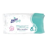 LINTEO dětské vlhčené ubrousky Baby Ultra Sensitive 64 ks