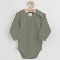 NEW BABY body s dlouhým rukávem Casually dressed zelená vel. 62