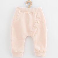 NEW BABY tepláčky Suede clothes růžová vel. 74