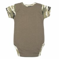 NEW BABY body s krátkým rukávem ARMY GIRL zelená vel. 80