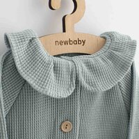 NEW BABY kabátek na knoflíky Luxury clothing Laura šedá vel. 92