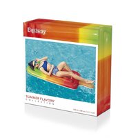 BESTWAY nafukovací lehátko Nanuk 1,85x0,89 m červená