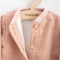 NEW BABY kabátek COMFORT CLOTHES růžová vel. 68