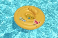 BESTWAY nafukovací sedací kruh pro nejmenší Swim Safe Step A 69 cm žlutá