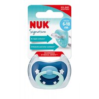 NUK 1 ks šidítko Signature 6-18 m růžová