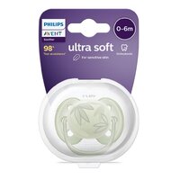 AVENT šidítko Ultrasoft Premium 0-6 m zelená