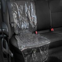 CARETERO ochranná folie na sedadlo černá