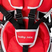 BABY MIX dětská tříkolka s LED světly LUX TRIKE modrá