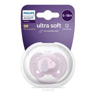 AVENT šidítko Ultrasoft Premium 6-18 m fialová