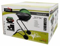 CATTARA zahradní elektrický gril ZETTA 230 V zelená