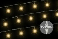 diLED světelný řetěz - 40 LED teple bílá