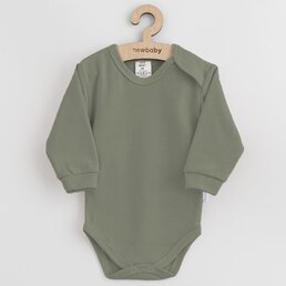 NEW BABY body s dlouhým rukávem Casually dressed zelená vel. 62