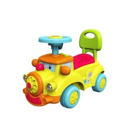 Dětské jezdítko se zvukem Baby Mix Happy Train žluté *N