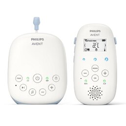 AVENT digitální dětská chůvička Baby DECT SCD715/52 bílá