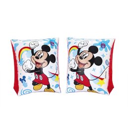 BESTWAY dětské nafukovací rukávky Mickey a přátelé červená