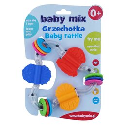 BABY MIX dětské chrastítko OSMIČKA